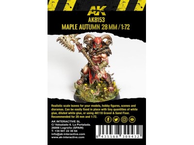 MAPLE AUTUMN LEAVES 1/72 