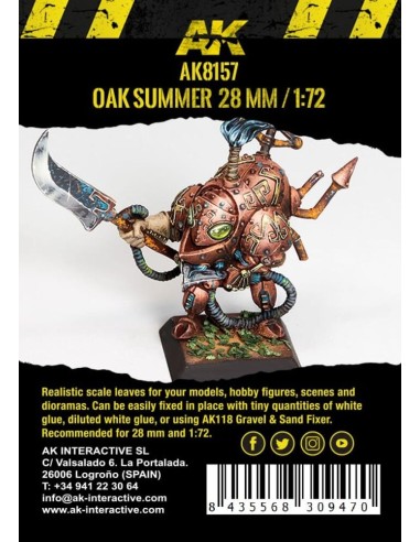 OAK SUMMER LEAVES  1/72 