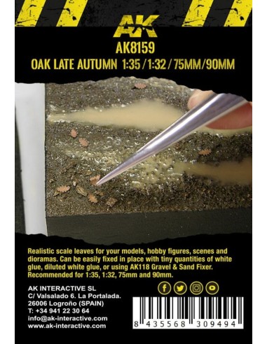 OAK LATE AUTUMN LEAVES 1/35 