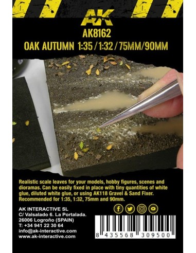 OAK AUTUMN LEAVES 1/35 