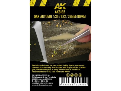 OAK AUTUMN LEAVES 1/35 