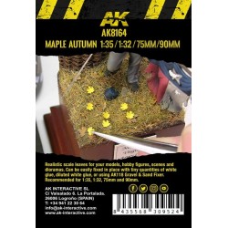 MAPLE AUTUMN LEAVES 1/35 