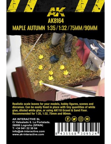 MAPLE AUTUMN LEAVES 1/35 