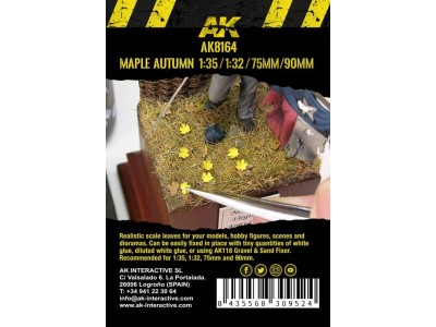 MAPLE AUTUMN LEAVES 1/35 