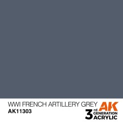 WWI French Artillery Grey  2