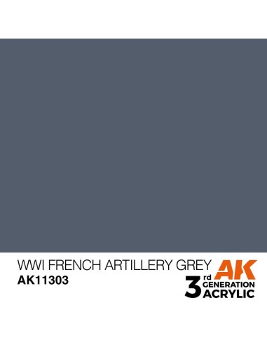 WWI French Artillery Grey 
