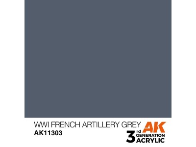 WWI French Artillery Grey 