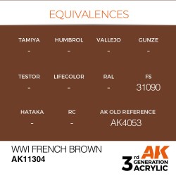 WWI French Brown 