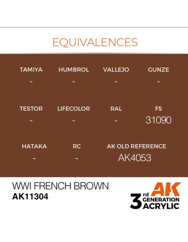 WWI French Brown 
