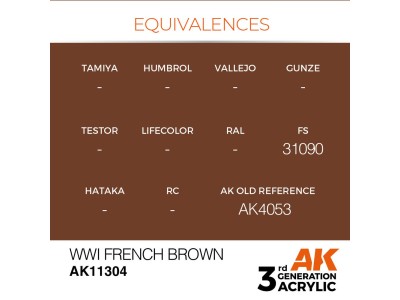 WWI French Brown 
