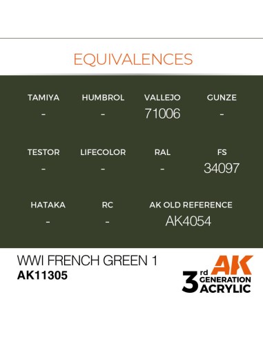 WWI French Green 1 