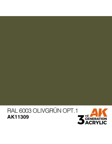 RAL 6003 Olivgrün opt.1 