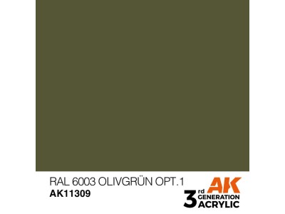 RAL 6003 Olivgrün opt.1 