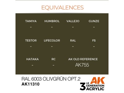 RAL 6003 Olivgrün opt.2 