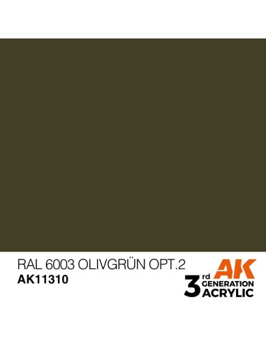 RAL 6003 Olivgrün opt.2 