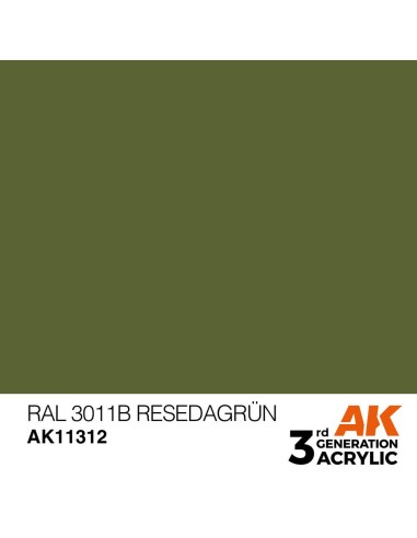 RAL 6011B Resedagrün 