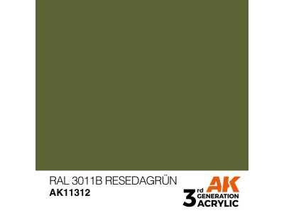 RAL 6011B Resedagrün 