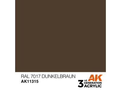 RAL 7017 Dunkelbraun 