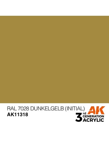RAL 7028 Dunkelgelb (Initial) 