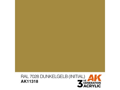RAL 7028 Dunkelgelb (Initial) 