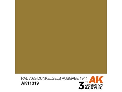 RAL 7028 Dunkelgelb Ausgabe 1944 