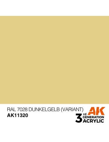 RAL 7028 Dunkelgelb (Variant) 