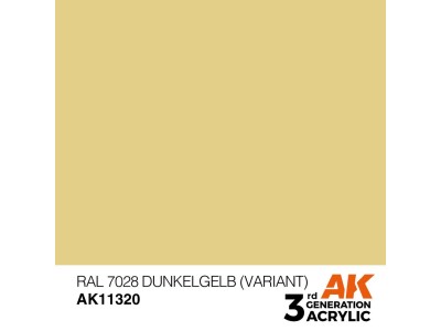 RAL 7028 Dunkelgelb (Variant) 