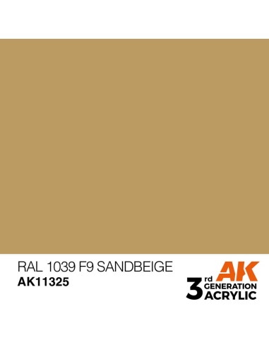 RAL 1039 F9 Sandbeige 