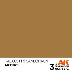 RAL 8031 F9 Sandbraun  2