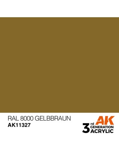 RAL 8000 Gelbbraun 