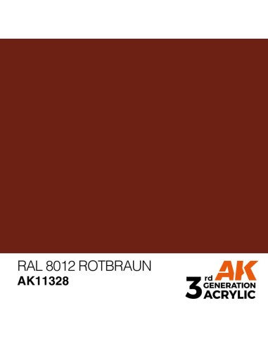 RAL 8012 Rotbraun 