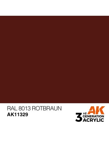 RAL 8013 Rotbraun 