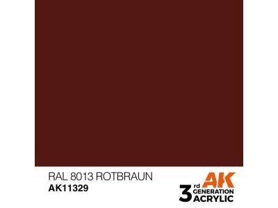RAL 8013 Rotbraun 