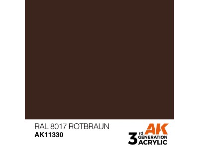RAL 8017 Rotbraun 
