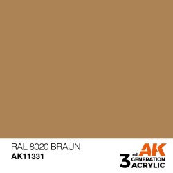RAL 8020 Braun  2