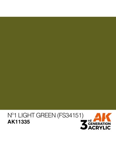 Nº1 Light Green (FS34151) 