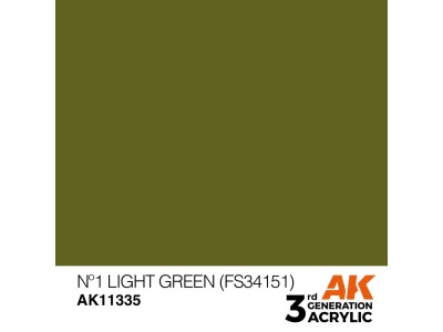 Nº1 Light Green (FS34151) 