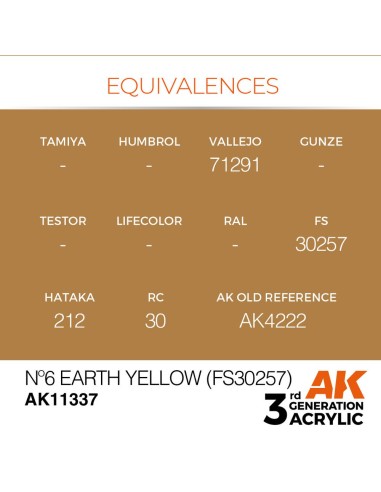 Nº6 Earth Yellow (FS30257) 