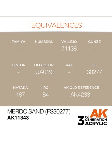 MERDC Sand (FS30277) 