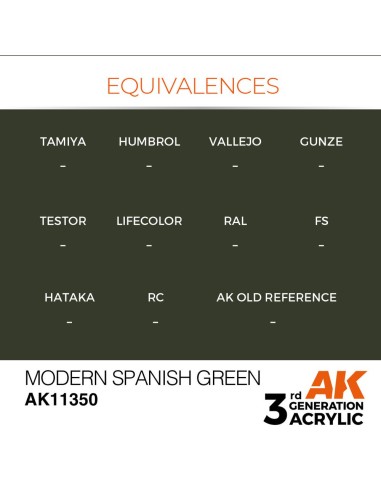 Modern Spanish Green 