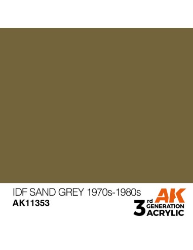IDF Sand Grey 1970s-1980s 