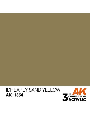 IDF Early Sand Yellow 