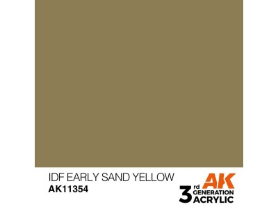 IDF Early Sand Yellow 
