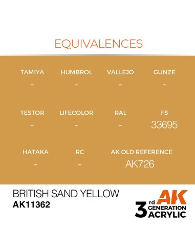 British Sand Yellow 