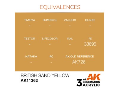 British Sand Yellow 