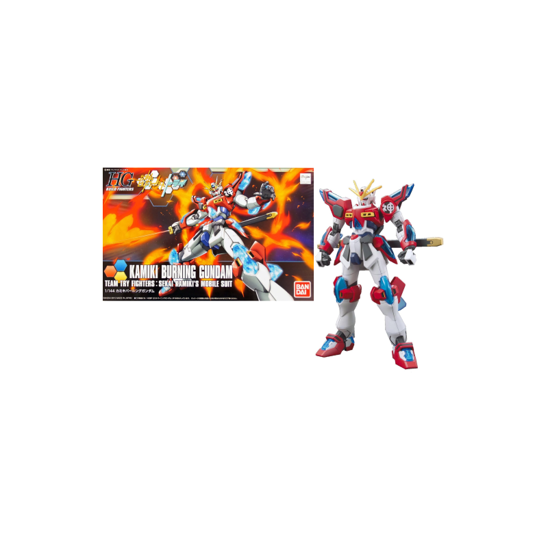 GUNDAM - HGBF Kamiki Burning Gundam 1/144 - Model Kit