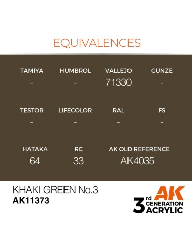 Khaki green No.3 