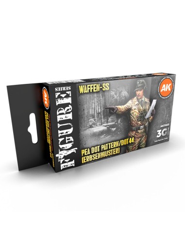 WAFFEN SS 44 DOT UNIFORM COLORS 3G 