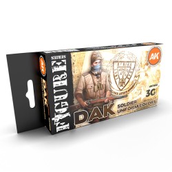 DAK SOLDIER UNIFORM COLORS 3G 