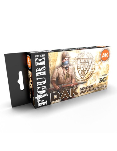 DAK SOLDIER UNIFORM COLORS 3G 
